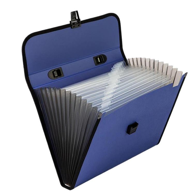Deli 5232 A4 Accordion Bag Office Handbag 13 Compartment Folder Document Storage Bag