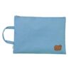 Deli 73150 Handheld Zipper File Archive Bag A4 Briefcase Organ Bag Office Canvas Storage Bag