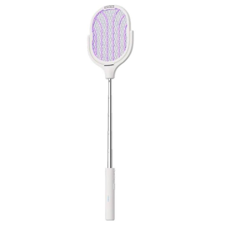 Extendable & Rotatable Electric Mosquito Racket With Rechargeable Base Automatic Mosquito-Attracting & Lighting Zapper, XH-63