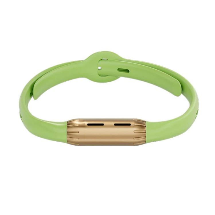 Portable Outdoor Plant Essential Oil Mosquito Repellent Bracelet, Rose Gold With Green, Rose Gold With Purple, Rose Gold With Beige, Rose Gold With Black, Gunmetal Gray With Green, Gunmetal Gray With Purple, Gunmetal Gray With Beige...
