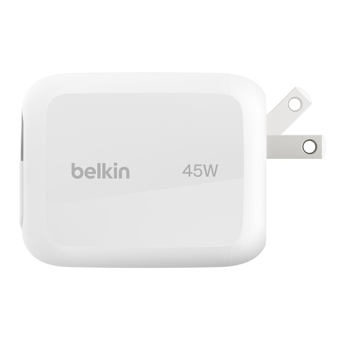 bfa18dc47895ce5a_WCH023dqWH-boostcharge-pro-retractable-gan-wall-charger-45W-webgg-16__lz__en_US Belkin UltraCharge New Retractable GaN Wall Charger 45W, White, US Plug