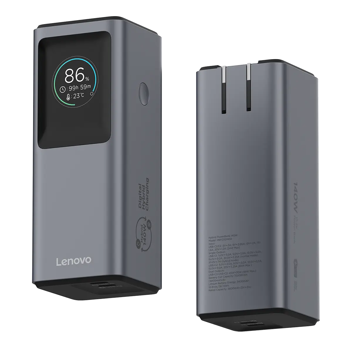 trvsdfsrnlgj49zcowe0fph4ssby0q198573 Lenovo Hybrid 2-in-1 Power Bank 140W (10.2K)