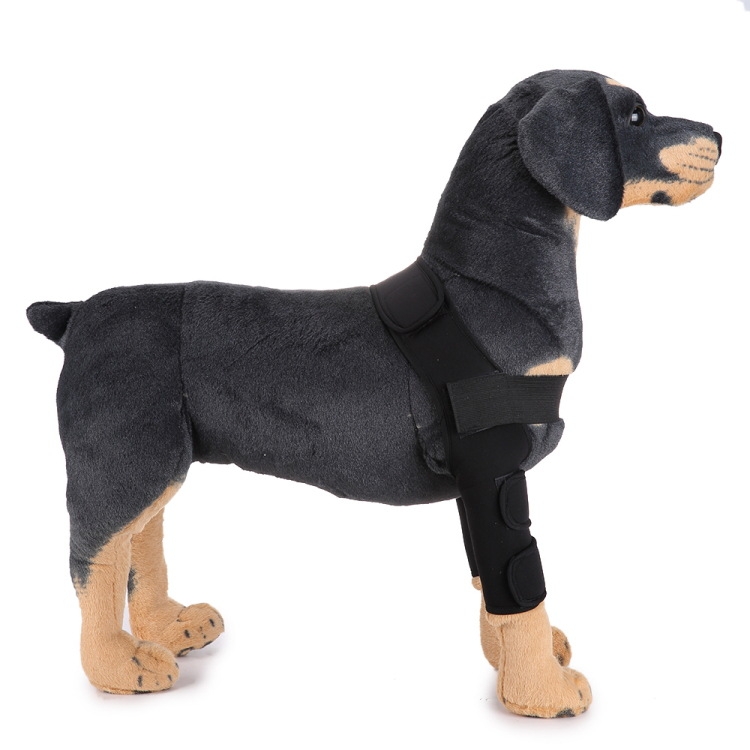 Pet Dog Leg Knee Guard Surgery Injury Protective Cover, L