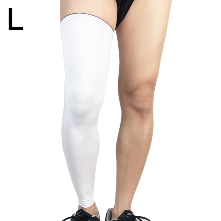 Professional Outdoor Sports Basketball Football Knee Pads Warm Compression Leg Protectors, Size: L, Size: L