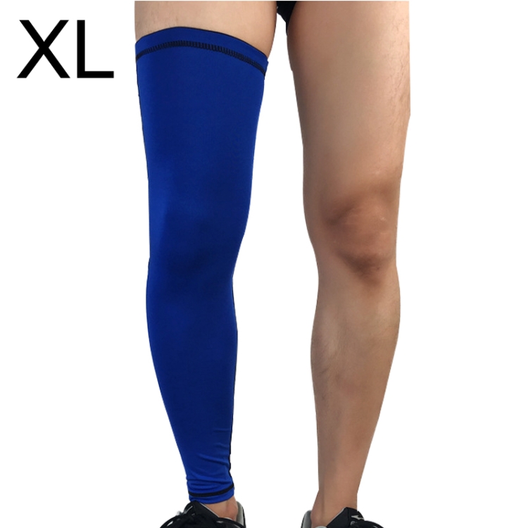 Outdoor Basketball Badminton Sports Knee Pad Riding Running Gear Long Breathable Protection Legs Pantyhose, Size: XL, Size: XL