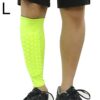 Football Anti-collision Leggings Outdoor Basketball Riding Mountaineering Ankle Protect Calf Socks Gear Protector, Size: L, Size: L