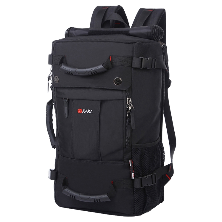 KAKA Large Capacity Backpack Men Travel Bag Leisure Student Waterproof Shoulders Bag with Lock, KAKA Shoulders Bag