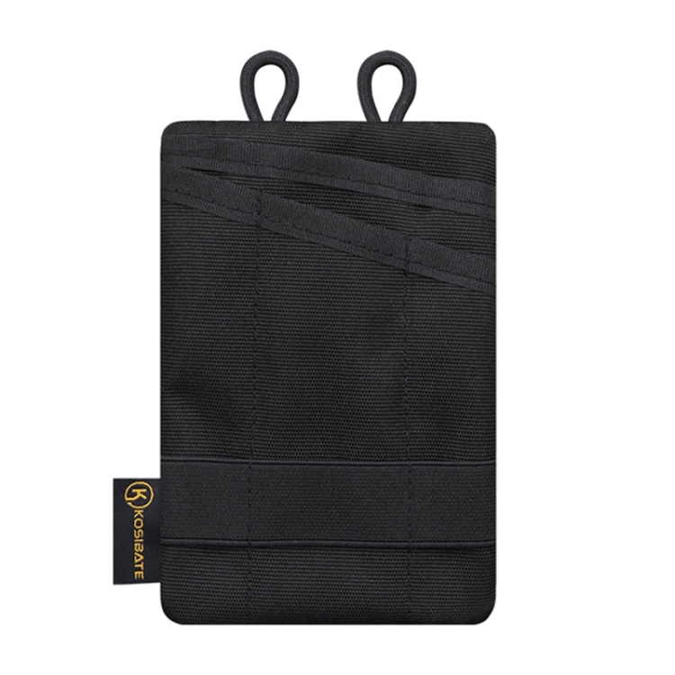 KOSIBATE H250 Outdoor Portable Card Holder Key Storage Bag, H250 (Black), H250(Green), H250 (Grey), H250(Khaki)