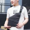 Multi-Function Portable Anti-theft Polyester Business Chest Bag Outdoor Sports Left Shoulder Bag for Men, Left Shoulder