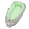 80*50cm Baby Bed Newborn Nursing Bionic Bed Crib Cot Baby Sleeping Artifact Bed Travel Bed Bumper