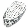 Baby Nest Bed Crib Portable Removable and Washable Crib Travel Bed Cotton Cradle for Children Infant Kids