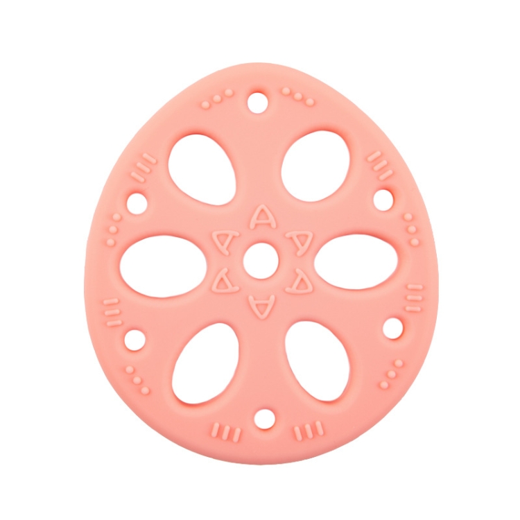 M010093 Silicone Lotus Root Tablets Baby Soothing Teether Children Molars Toys Maternal And Child Supplies, Colour: Beige With Lanyard, Pink, Yellow, Blue, Beige, Pink With Lanyard, Yellow With Lanyard, Blue With Lanyard, Beige With Lanyard