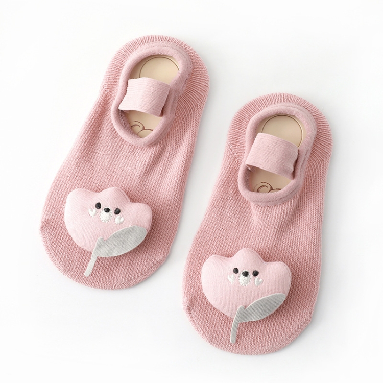 Baby Socks Cartoon Doll Anti-Slip Baby Floor Socks, S 0-1 Years Old, M 1-3 Years Old