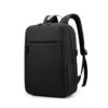 Business Computer Shoulders Backpack Travel Wear-Resistant Leisure Bag with External USB Port, Leisure Bag, 14 inch