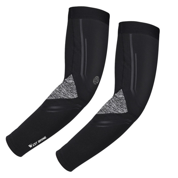 WEST BIKING Winter Riding Warm Plus Fleece Sleeve Outdoor Sports Cold Sleeve, M, L, XL