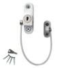 Children High-rise Anti-fall Safety Lock Window Push Limiter, Color:, White, Black, White (Thick), Black (Thick), White (Special Thick), Black (Special Thick), White (Enhanced), Black (Enhanced), White (High Standard), Black (High Standard)