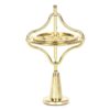 Fingertips Zinc Alloy Decompression Toy Metal Gyroscope, Gold, Colorful