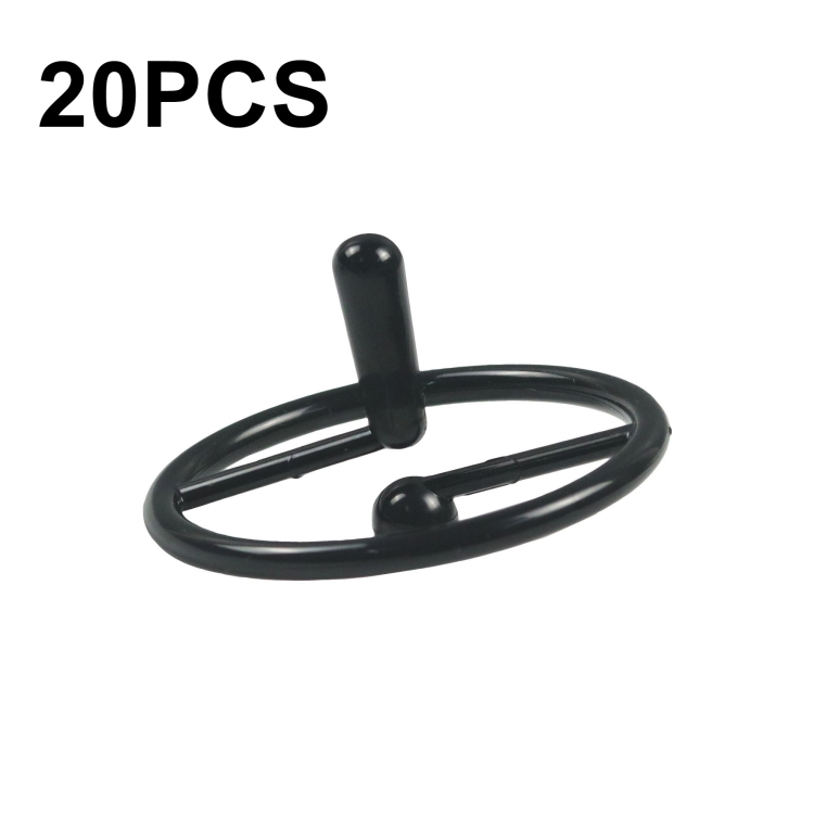 20 PCS Suspension Exclamation Mark Gyroscope Decompression Small Toy, 20 PCS Black, 20 PCS Red, 20 PCS Blue, 20 PCS Green