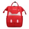 Maternity Bottle Diaper Storage Large Capacity Backpack Mummy Bag, Red, Light Grey, Navy Blue, Black, Light Green, Pink, Bear Pink, Bear Red, Bear Black, Bear Blue, Bear Green