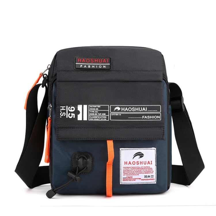 HAOSHUAI 206 Men Crossbody Bag Sports Casual Shoulder Bag, 206 Dark Blue, 206 Black, 206 Grey, 206 Sky Blue, 206 Army Green, 206 Brick Red