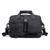HAOSHUAI 822 Men Large Capacity Casual Shoulder Messenger Bag Handle Computer Bag, 822 Black, 822 Grey