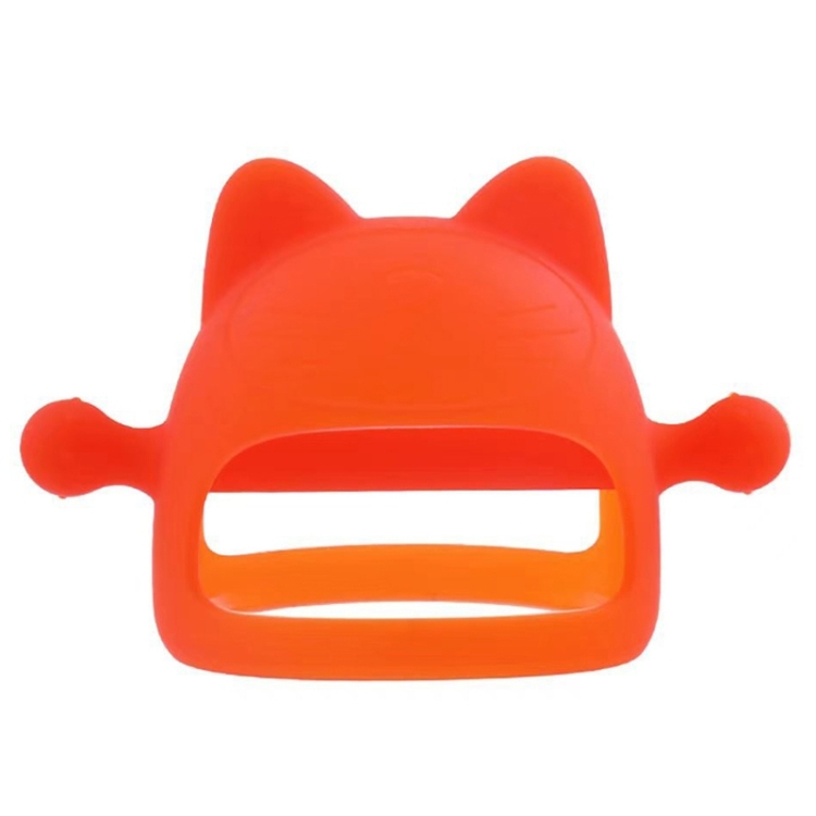 Baby Anti-eating Hand Cover Boiled Silicone Soothing Teeth Stick, Orange, Apricot, Jujube Red, Mint Green, Sky Blue, Gray Blue, Transparent, Brown, Light Pink, Pink, Yellow