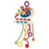 Baby Puzzle Fun Finger Pumping Toys Enlightenment Early Teaching Toys, Octopus (Blue), Octopus (Red), Cartoon Crab (Orange), Cartoon Crab (Green), Rocket (Blue), Rocket (Red), Flying Sword (Red), Flying Sword (White), Crab, Space Ship, Mobile Phone Rab...