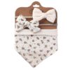 3 In 1 Baby Drooling Towel Cotton Printed Double Sided Triangle Towel Headband Set Waterproof Bibs, DP069-1, DP069-2, DP069-3, DP069-4, DP069-5, DP069-6, DP069-7, DP069-8, DP069-9, DP069-10