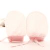 Newborn Baby Anti-Scratching Mesh Mittens Summer Breathable Elastic Lacing Adjustable Gloves, For 0-18 Months (Pink), For 0-18 Months (Yellow), For 0-18 Months (Blue), For 0-10 Months (Pink), For 0-10 Months (Yellow), For 0-10 Months (Blue)...