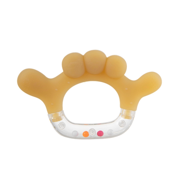 Rattle Baby Teether Soothing Pacifier Teething Stick Newborn Anti-Eating Hand Silicone Toy, 666 Gesture, Rock Gesture, OK Gesture, Yeah Gesture, Yeah Gesture+Box, 666 Gesture+Box, OK Gesture+Box, Rock Gesture+Box