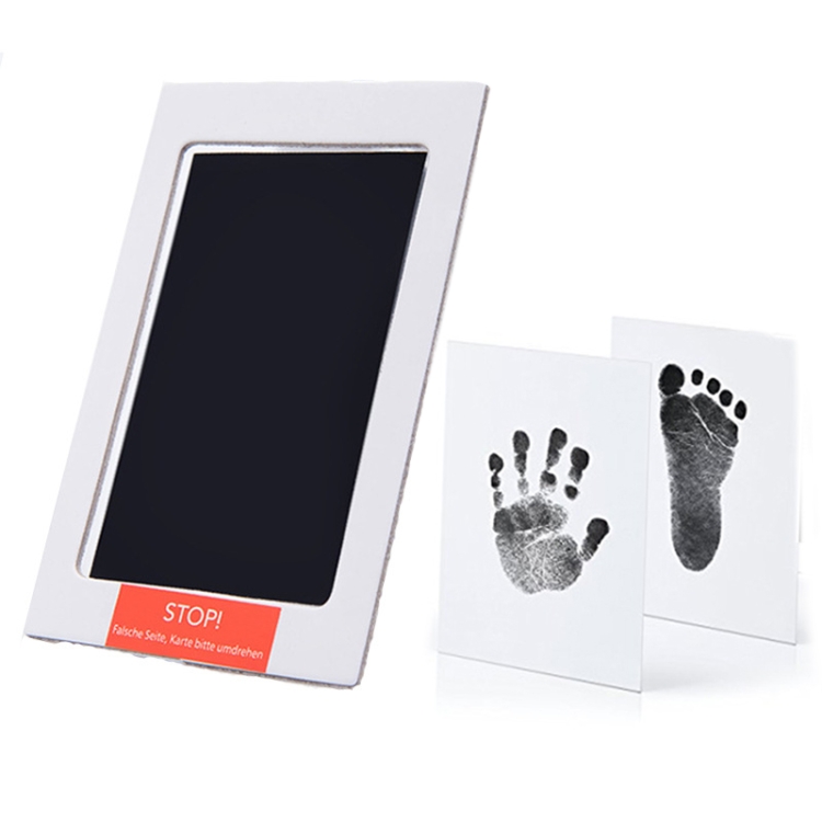 Non-Toxic Baby Handprint Footprint Imprint Souvenirs Infant Clay Toy Gifts