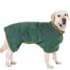 Full Coverage Absorbent Pet Bath Robe, Quick-Dry Breathable Four-Season Bath Robe For Cats & Dogs, XL