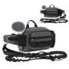 Dog Walking Bag With Leash Multifunctional Outdoor Sports Water Bottle Waist Pack