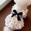 Anti-Shedding Thin Cat Clothes Summer Wearable Harness Dress For Pets, XS, S, M, L