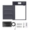 Solar-Powered Chicken Coop Door With Remote Control Light Sensor Alarm, KF4201069