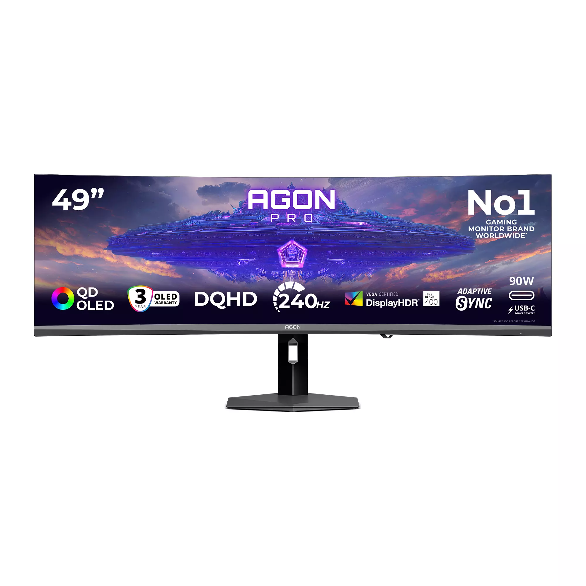 AOC 48.9"" AGP497UCZD | AGON PRO | 1920x1080 | Curved 1800R