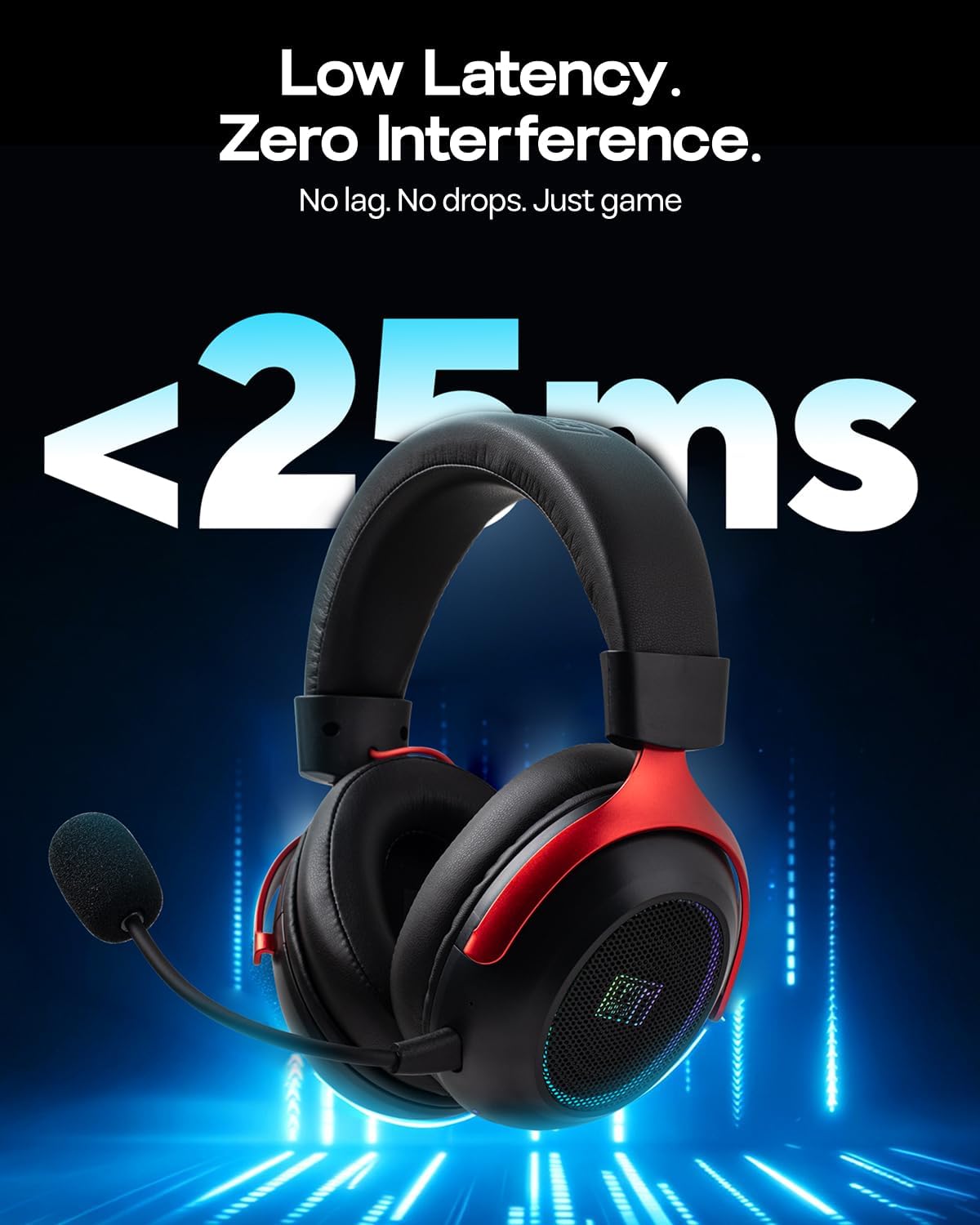 61pncI7ENqL._AC_SL1500_ EPOMAKER GX1 Wireless Gaming Headset for PS4/PS5/Switch, 70Hr+