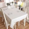 Linen Cotton Thicken Tablecloth Hem Splice Washable Coffee Dinner Table Cloth for Wedding Banquet, 90x90cm, 100x140cm, 140x140cm, 140x160cm, 140x180cm, 140x200cm, 140x220cm, 140x250cm, 100x160cm, 90x140cm, 130x180cm, 120x120cm