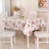 PEVA Oil&Water Resistant Coffee Table Tablecloth, 106x152cm, 137x183cm