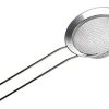 Stainless Steel Fine Mesh Tea Strainer Colander Sieve With Non Slip Handle Cooking Filter Sifter for Food Vegetables