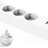 Xiaomi Mi Smart Home Power Strip Electrical Socket 3 Ports 3 USB Outlet Plugs Max 16A 3.1A Fast USB