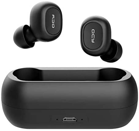 QCY T1C Bluetooth 5.0 TWS Headphones Bluetooth Wireless Headset Sweatproof Noise Cancellation mini Wireless Bluetooth Earphone
