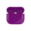 Caviar Customized Airpods 3rd Generation Automotive Grade Scratch Resistant Full Paint Glossy, Violet