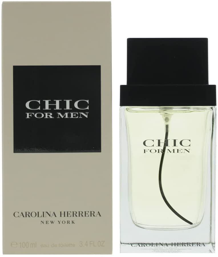 Carolina Herrera Chic - Perfume for Men, 100 ml - EDT Spray