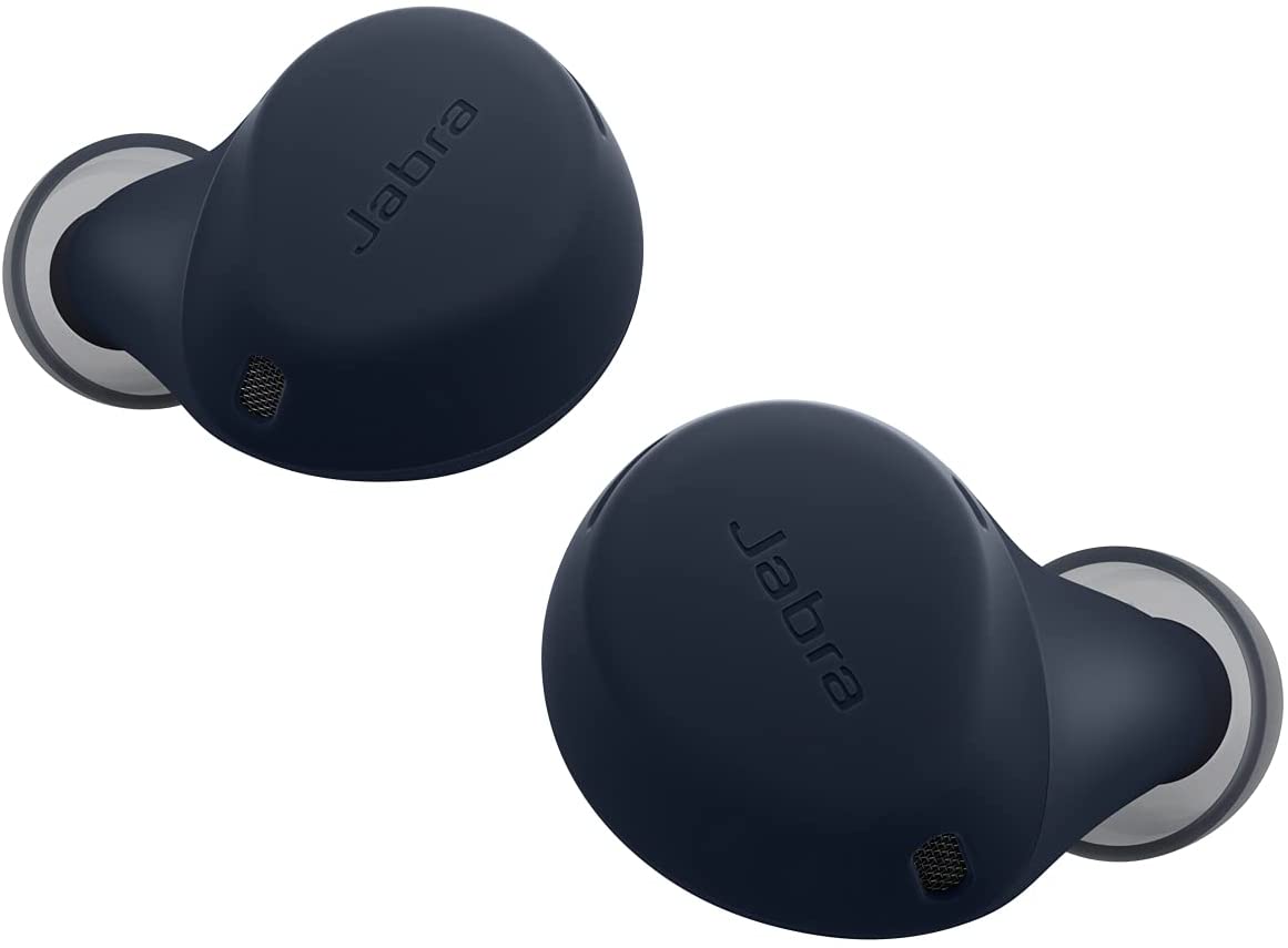 Jabra Elite 7 Active In-Ear Bluetooth Earbuds - True Wireless Sports Ear Buds with Jabra ShakeGrip for the ultimate active fit, Adjustable Active Noise Cancellation and Alexa Built-In - Navy