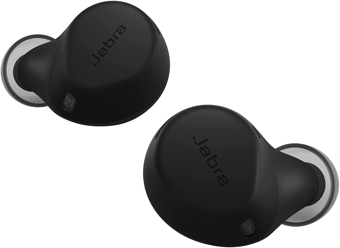 Jabra Elite 7 Active In-Ear Bluetooth Earbuds - True Wireless Sports Ear Buds with Jabra ShakeGrip for the ultimate active fit, Adjustable Active Noise Cancellation and Alexa Built-In - Black