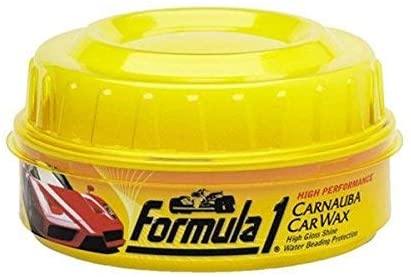 Formula 1 Carnauba Paste Car Wax High-Gloss Shine 12 oz., 613762, H12.4 x W12.4 x D6.6 cm