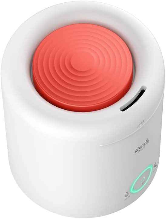 Deerma F301 Portable Humidifier (2.5L) with Corrosion Resistant PP Material 360 Rotating Smart Humidifier White