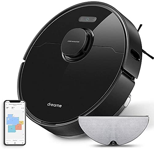 Dreame L10 Pro Robot Vacuum Clearner and Mop, Lidar Robotic Vacuum with Superb Navigation and High Precision 3D, 4-Stage Cleaning, Multi-Level Mapping,4000Pa Strong Suction, 2.5h Runtime