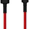 Xiaomi Mi USB-C to USB-C Cable [5A/100W] [Sync] [Fast Charge] Flexible [480Mbps] - for Smartphones/Powerbanks/DJI/GPS/DVR/GoPRO/Computers - Braided Made of TPE - 1M/3ft - Red